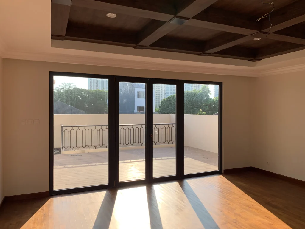 Pakubuwono Residence with UPVC windows in Anthracite