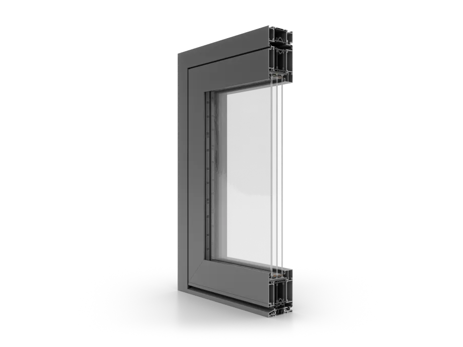 Aluminium Entrance Door - Decalu 88