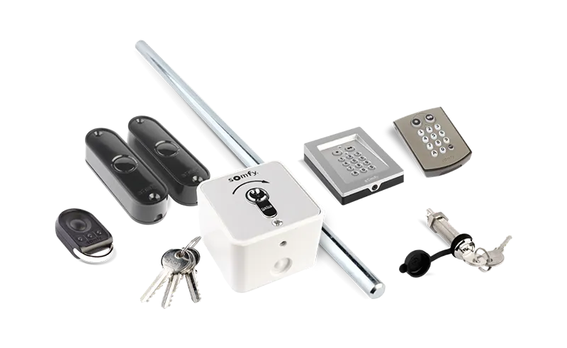 Garage door control and security options