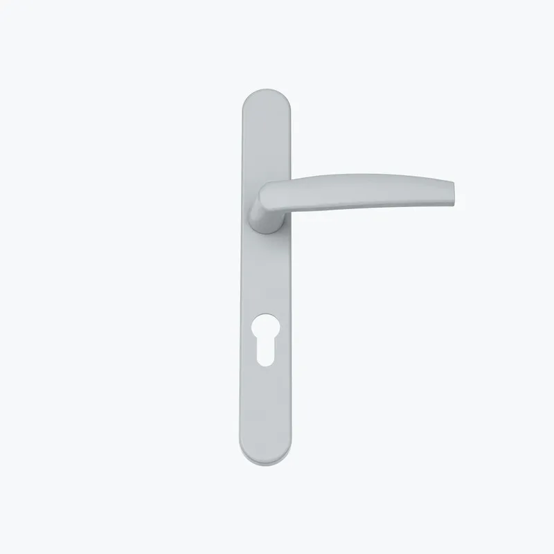 Victory door handle - silver