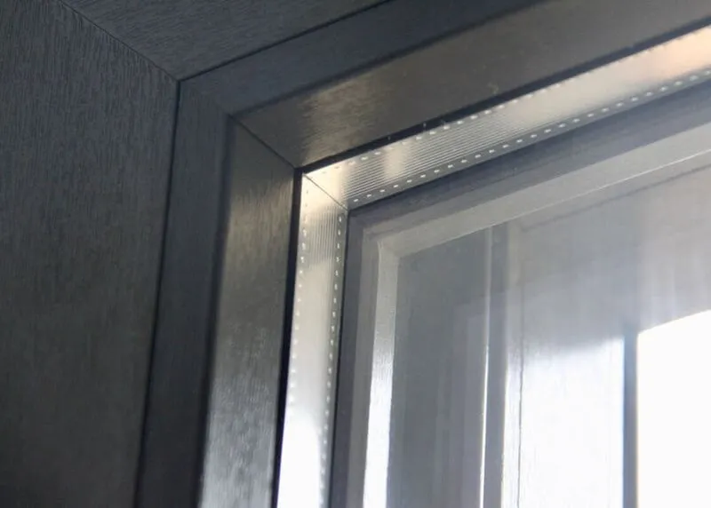 Double Glazing detail of a Lift&Slide door