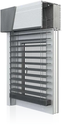 Venetian Blinds with Clever Box