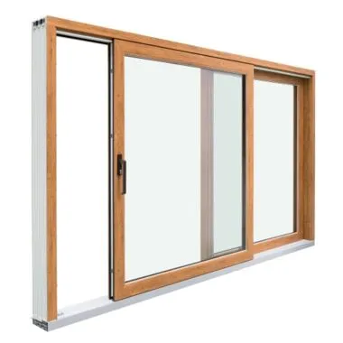 UPVC Lift&Slide door in wood decor (winchester)