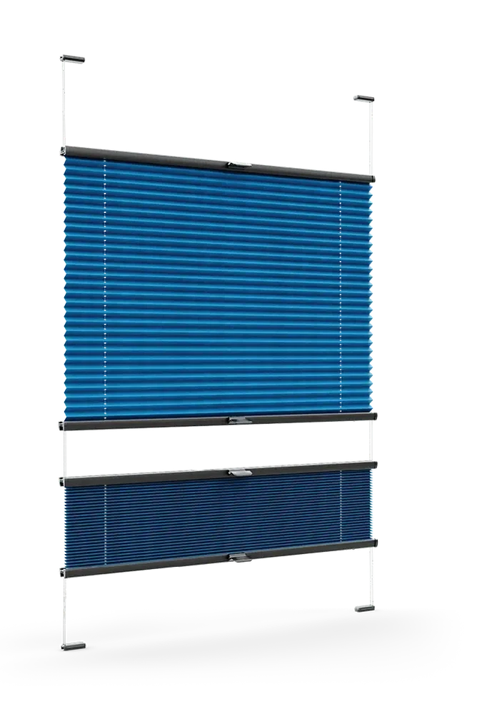 Internal Plissee with Dual-Color (Privacy & Black out)