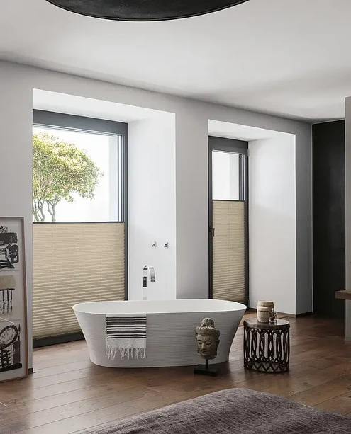 Selection of external window shutter, available in many different colours and decors.