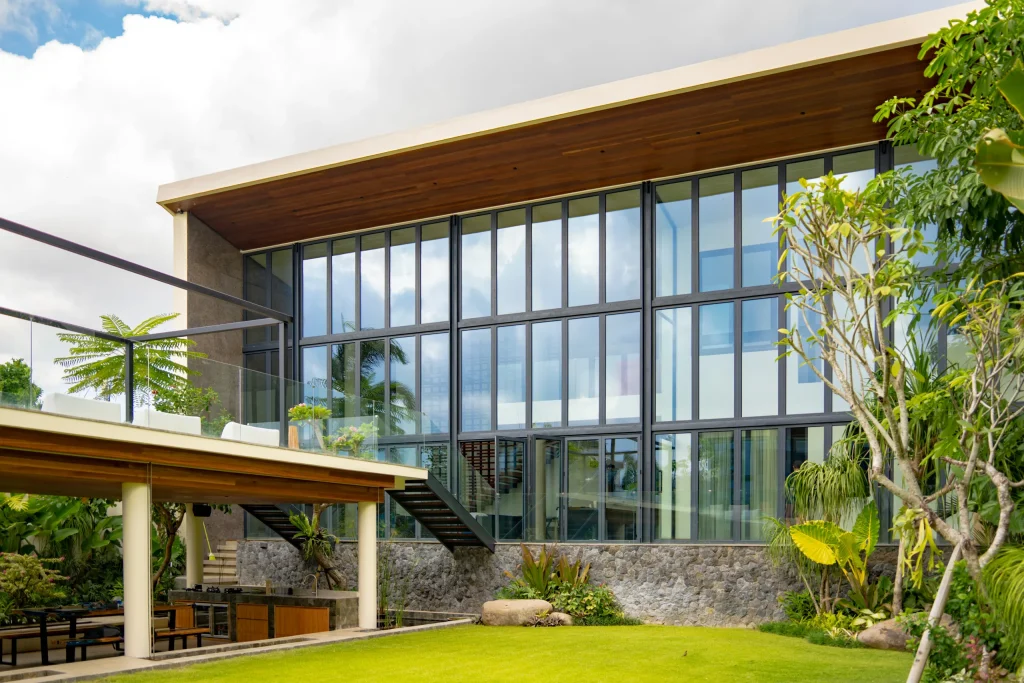Overall view of Guesthouse in Bali, with Double Glazed Windows