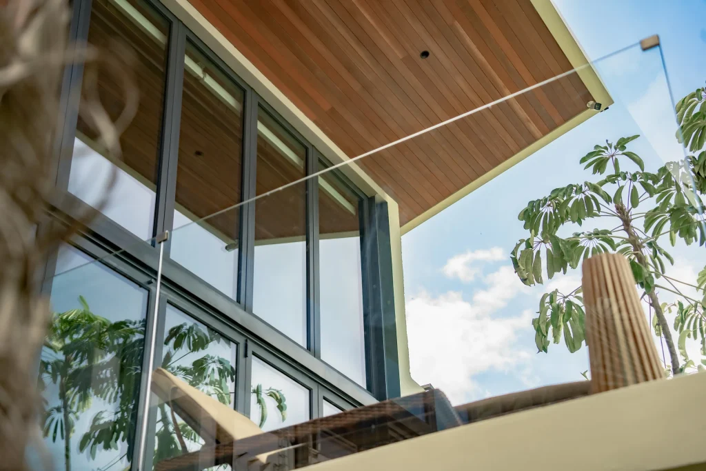 Detail of Soundproof, Double Glazed UPVC windows